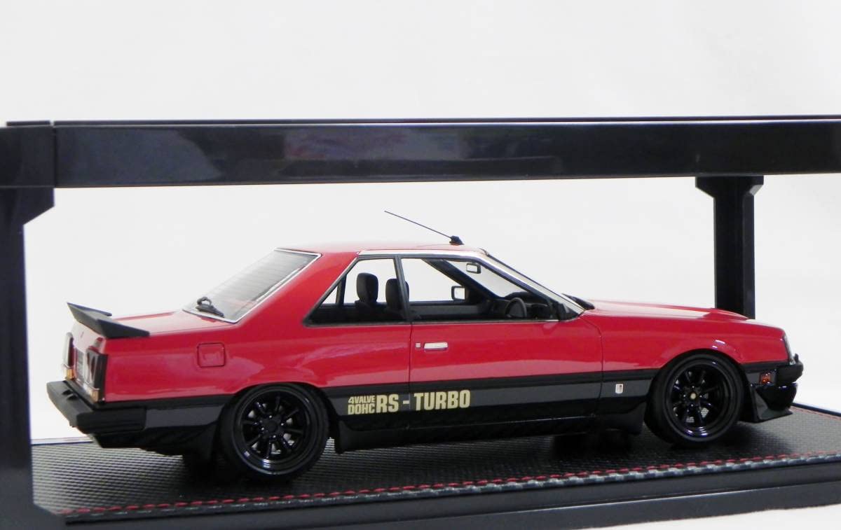 IG 2347 1/18 Nissan Skyline 2000 RS-Turbo (R30) Red/Black